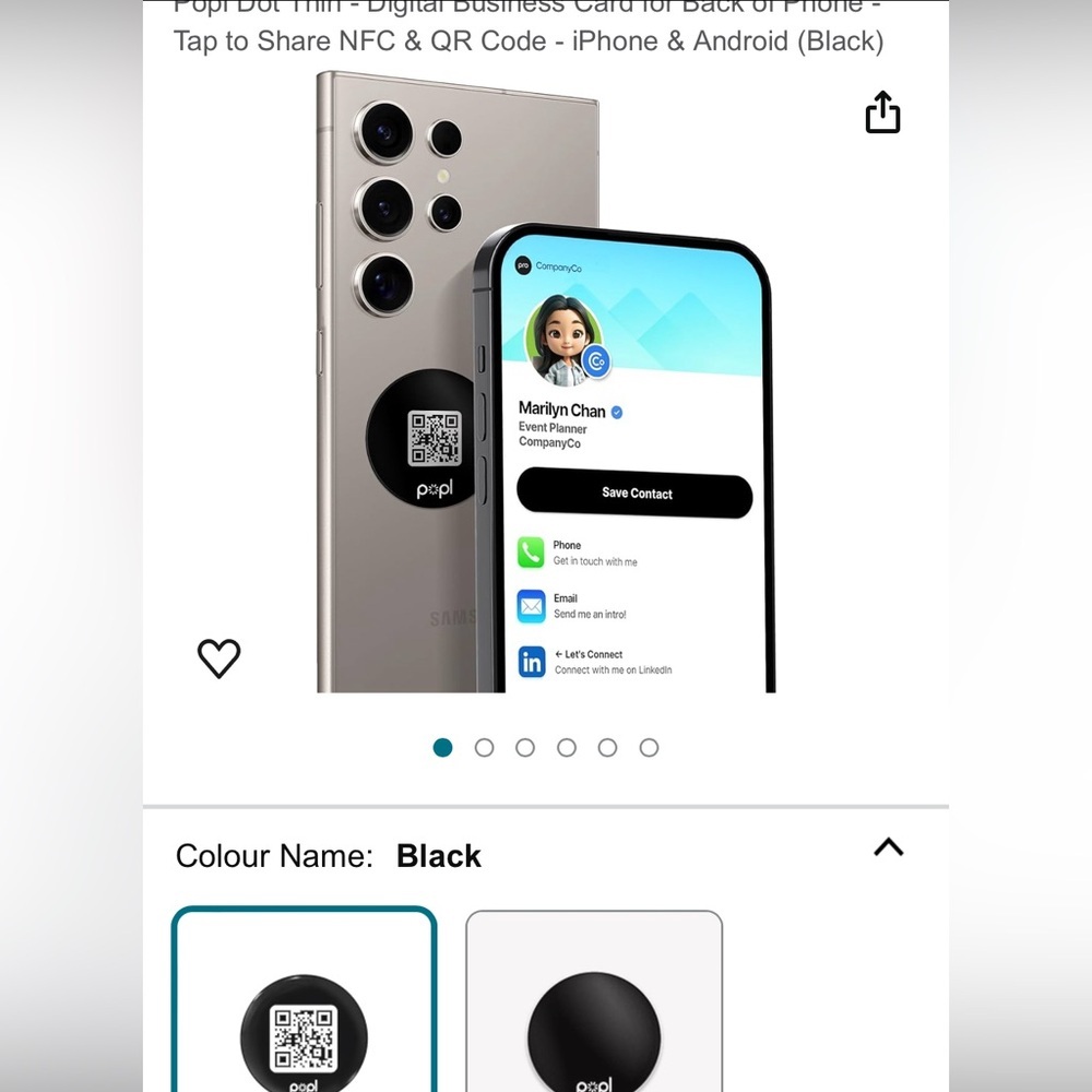 POPL Digital Business Card”Instantly Share Anything”